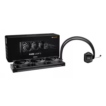 be quiet PURE LOOP 3 cooler líquido all-in-one para processador 12 cm preto 1 unidade