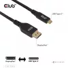 CLUB3D CAC-1563 Cabo de vídeo adaptador 2 m USB Type-C DisplayPort preto
