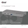 CLUB3D CSV-2563 Hub Thunderbolt™ 5 5-1 vídeo triplo 5K60Hz Thunderbolt™ Share certificado 180 W