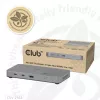 CLUB3D CSV-2563 Hub Thunderbolt™ 5 5-1 vídeo triplo 5K60Hz Thunderbolt™ Share certificado 180 W