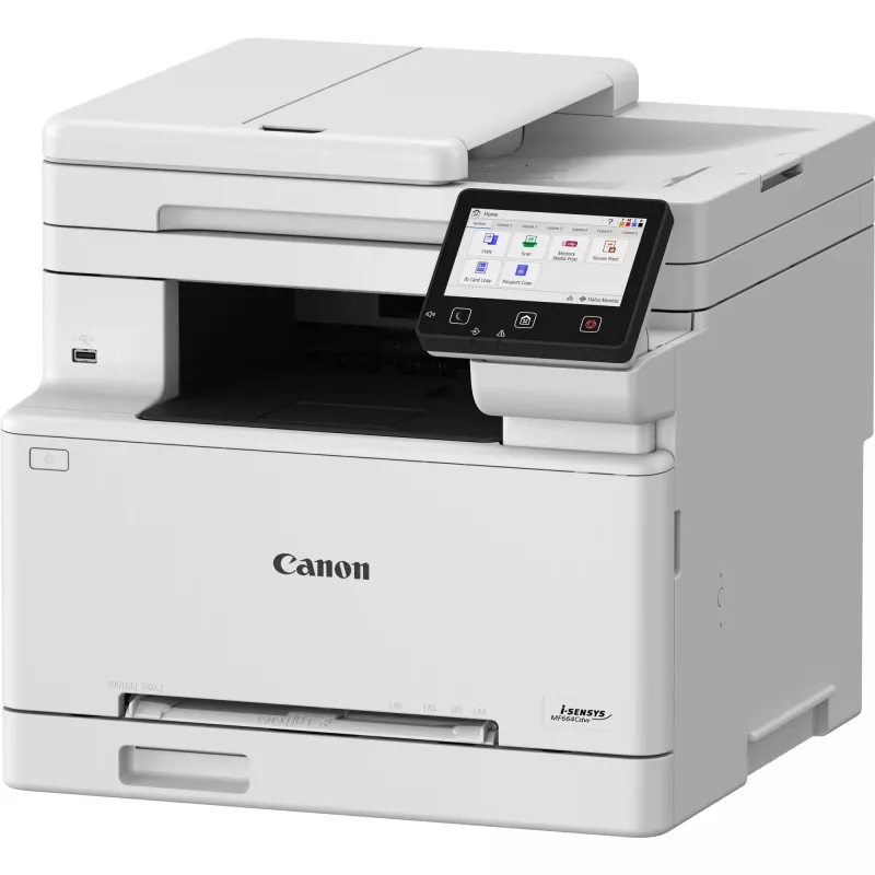 Multifunções laser Canon i-SENSYS MF664Cdw — cor, 1200x1200 DPI, 25 ppm, A4, Wi‑Fi, duplex