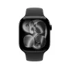 APPLE Watch Series 11 GPS 46mm caixa de alumínio Jet Black com bracelete desportiva preta M/L