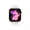 APPLE Watch S11 (2025) GPS 42mm caixa de alumínio ouro rosa com bracelete desportiva M/L - rosa claro