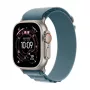 APPLE Watch Ultra 3 (2025) LTE 49mm caixa de titânio com Alpine Loop Medium - azul