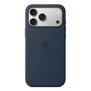 APPLE iPhone 17 Pro Max – capa de silicone com MagSafe – Midnight