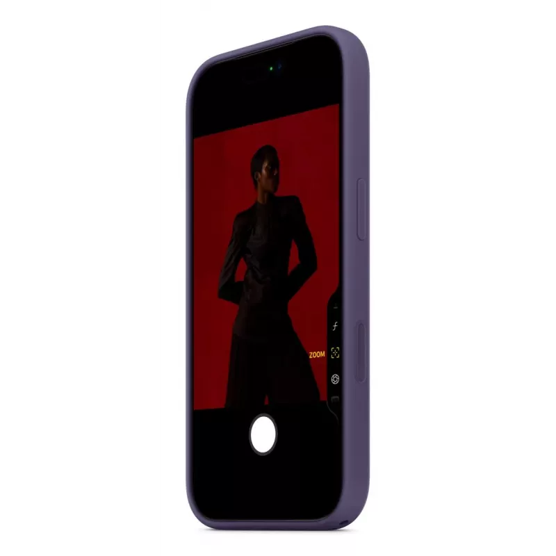 APPLE iPhone 17 Pro – capa de silicone com MagSafe – lilás Fog