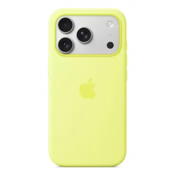 APPLE iPhone 17 Pro – capa de silicone com MagSafe – amarelo néon
