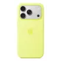 APPLE iPhone 17 Pro – capa de silicone com MagSafe – amarelo néon