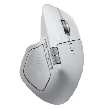 LOGITECH MX Master 4 para Mac - Rato sem fios - branco-prateado