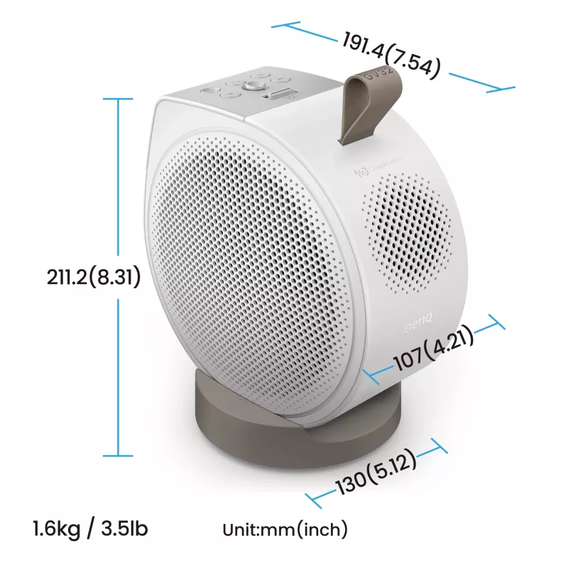 BenQ GV32 500 ANSI lúmenes DLP 1080p (1920x1080) branco