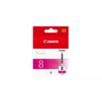 Tinteiro Canon CLI-8M magenta, magenta, tinta pigmentada, 1 unid., 565 páginas