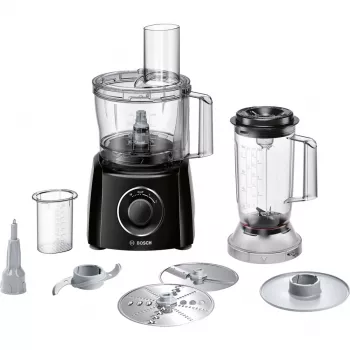 Robot de cozinha Bosch MCM3201B 800 W 2,3 L preto, transparente