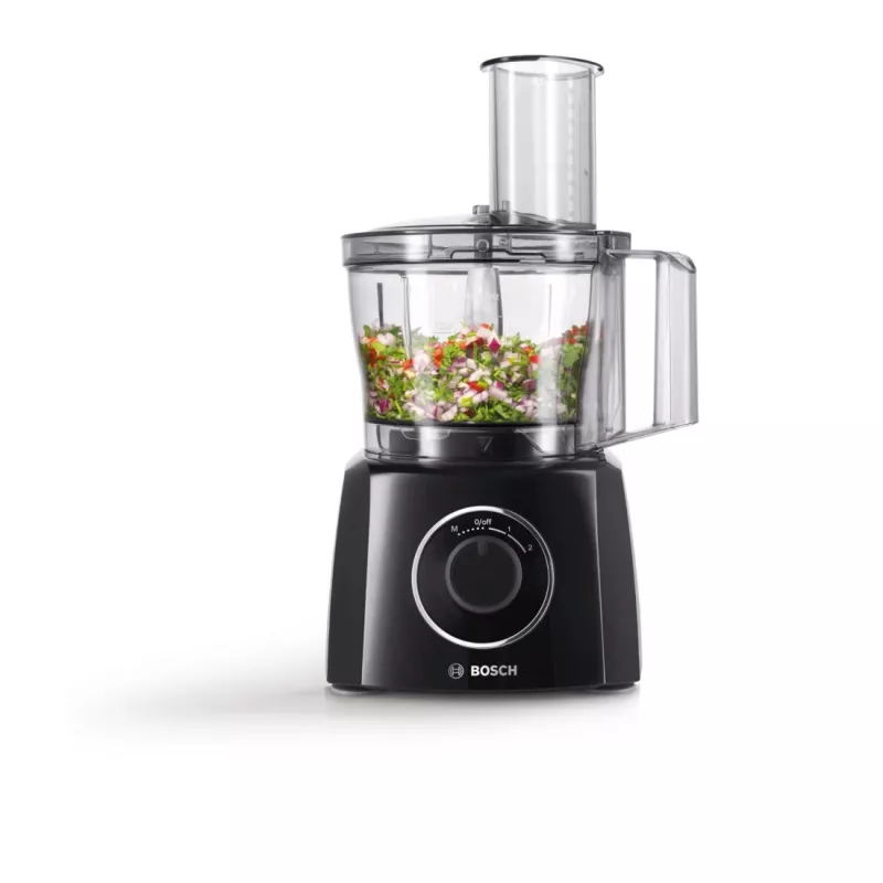 Robot de cozinha Bosch MCM3201B 800 W 2,3 L preto, transparente