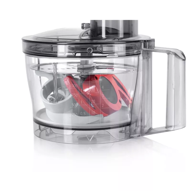 Robot de cozinha Bosch MCM3201B 800 W 2,3 L preto, transparente