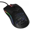 Rato Glorious Gaming Glorious Model O Regular (preto), para destros, ótico, USB tipo A, 12000 DPI, preto