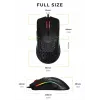 Rato Glorious Gaming Glorious Model O Regular (preto), para destros, ótico, USB tipo A, 12000 DPI, preto