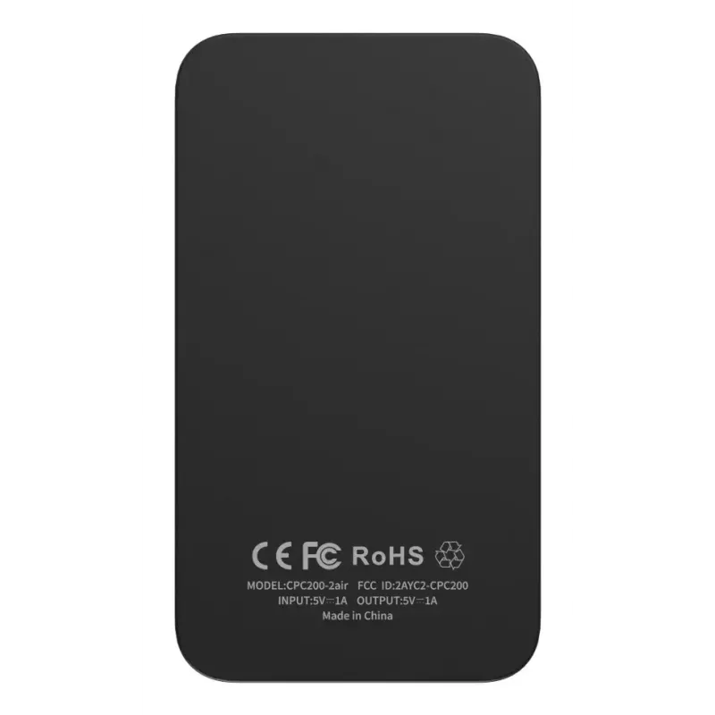 Recetor multimédia para automóvel Carlinkit CPC200-2AIR preto Wi‑Fi 5 GHz / 2,4 GHz, Bluetooth 4.1, USB‑C