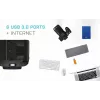 Docking station i-tec USB 3.0 / USB-C / Thunderbolt 3 com ecrã duplo