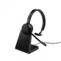 Headset Jabra Evolve 65 TE - Link390a MS Mono (incl. suporte)