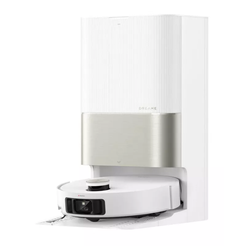 Dreame X50 Ultra aço inoxidável, branco