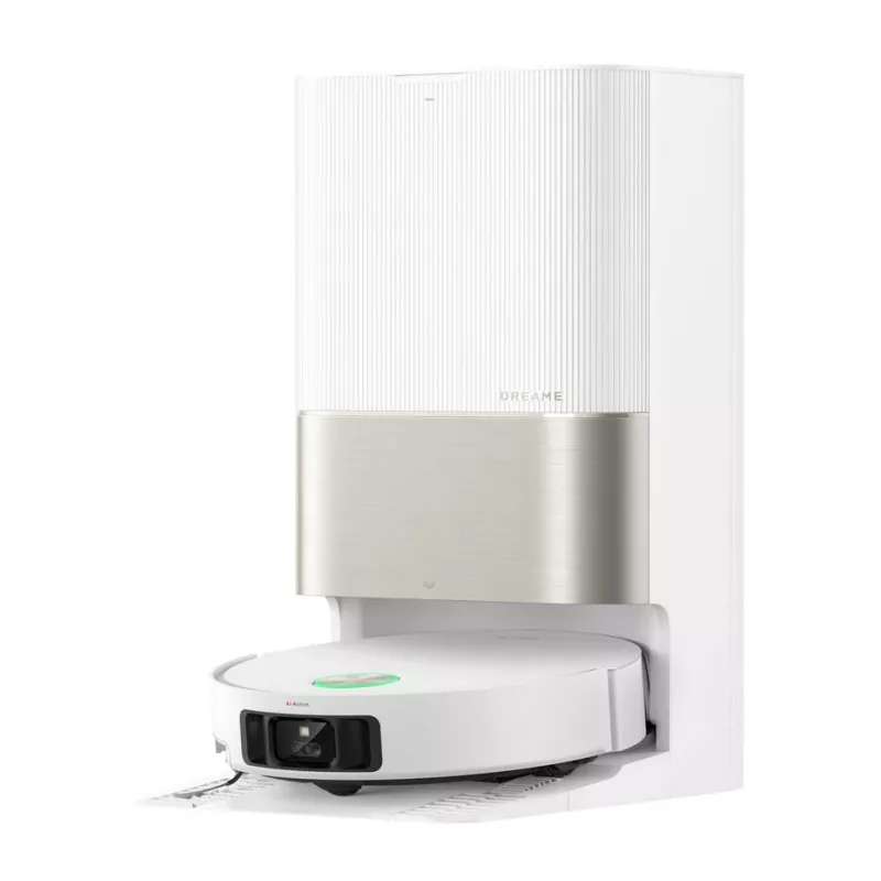 Dreame X50 Ultra aço inoxidável, branco
