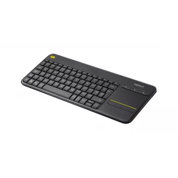 Teclado tátil sem fios LOGITECH K400 Plus - Preto - Qwerty UK