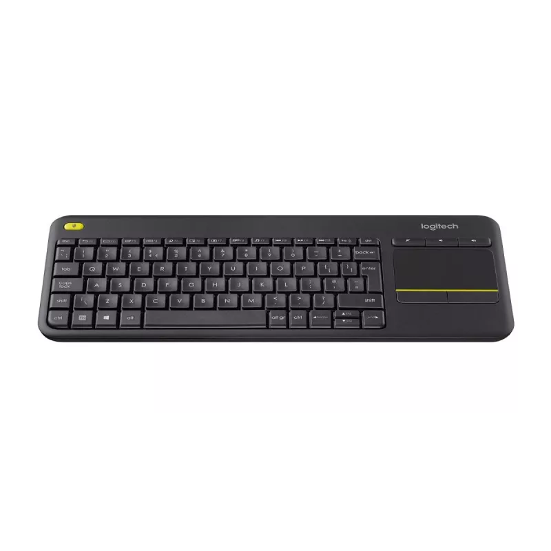 Teclado tátil sem fios LOGITECH K400 Plus - Preto - Qwerty UK