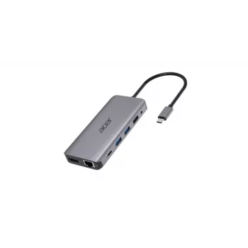 ACER 12in1 Type C Dongle prateado