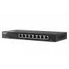 QNAP QSW-1108-8T Switch de rede não gerido 2.5G Ethernet (100/1000/2500) preto