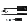 j5create JVA11-N Adaptador de captura HDMI™ 4K, preto, USB 3.2 Gen 1 (3.1 Gen 1), 3840 x 2160 píxeis, alumínio, 0,19 m, Taiwan
