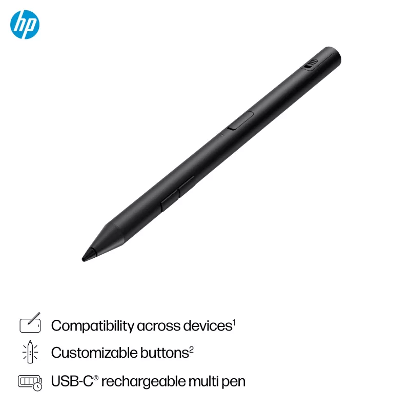 HP 705 Multi-Pen recarregável, portátil, HP, preto, integrado, iões de lítio (Li-Ion), China