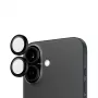 PanzerGlass ® Hoops® proteção de lentes da câmara preto iPhone 16 | 16 Plus