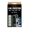 PanzerGlass ® pacote de proteção 4 em 1 iPhone 16 Pro, Apple, Apple - iPhone 16 Pro, aplicação a seco, resistente a riscos, resistente a choques, transparente, 1 unid.