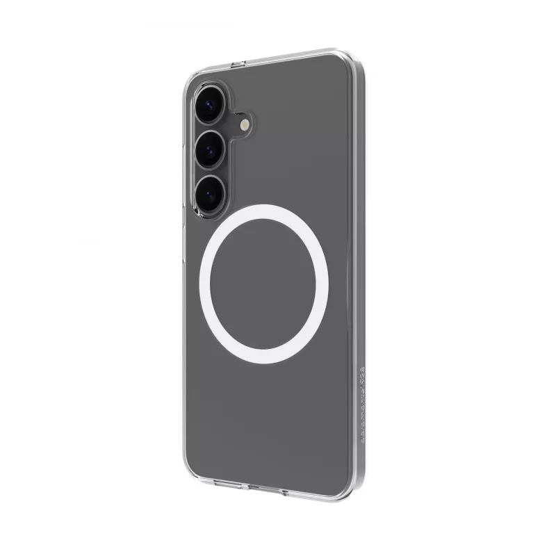 dbramante1928 Greenland Pro Qi2 capa para Samsung Galaxy S25, compatível com MagSafe, transparente