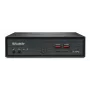 Shuttle Slim AI PC DN11H9 Intel Core Ultra 9 185H, gráficos Intel Arc, 2xHDMI, 2x DP, 4x 2,5 Gbit LAN, VESA, funcionamento contínuo 24/7