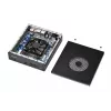 Shuttle Slim AI PC DN11H9 Intel Core Ultra 9 185H, gráficos Intel Arc, 2xHDMI, 2x DP, 4x 2,5 Gbit LAN, VESA, funcionamento contínuo 24/7