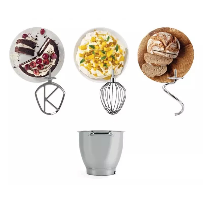 Kenwood Chef XL Pro robot de cozinha 1700 W 6,7 l prateado