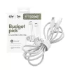 PanzerGlass empower™ by ® Racing cabo USB-C para USB-C 60W | USB 2.0 | 2 m | Silver White