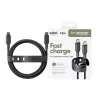 PanzerGlass empower™ by ® Racing cabo USB-C para USB-C 240W | USB 2.0 | 1,2 m | Space Black