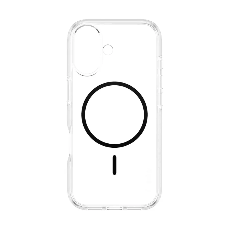 Capa PanzerGlass CARE by Flagship Case transparente Urban Explorer preta MagSafe iPhone 17