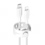 PanzerGlass empower™ by ® Racing cabo USB-C para Lightning 60W | USB 2.0 | 1,2 m | Silver White
