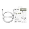 PanzerGlass empower™ by ® Racing cabo USB-C para Lightning 60W | USB 2.0 | 1,2 m | Silver White