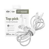 PanzerGlass empower™ by ® Racing cabo USB-C para Lightning 60W | USB 2.0 | 1,2 m | Silver White