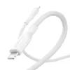 PanzerGlass empower™ by ® Racing cabo USB-C para Lightning 60W | USB 2.0 | 1,2 m | Silver White