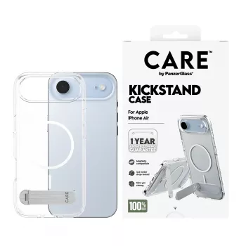 Capa PanzerGlass CARE™ by ® Transparente com suporte e MagSafe iPhone Air
