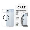 PanzerGlass CARE by Flagship Case capa para iPhone Air, transparente Urban Explorer com MagSafe preto