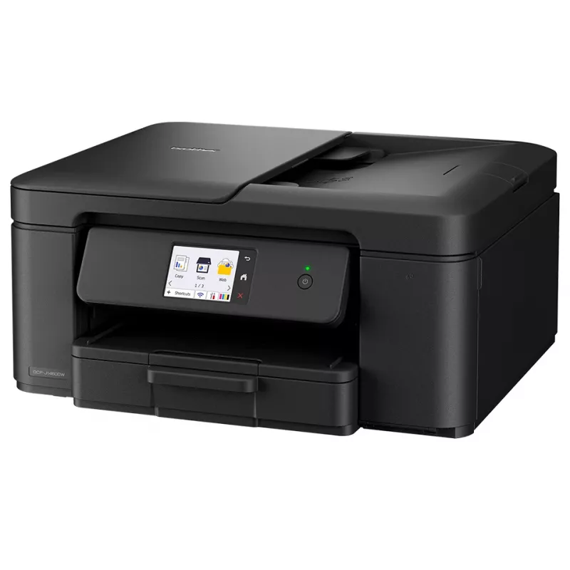 Impressora multifunções 3-em-1 compacta com Wi-Fi DCP-J1460DW, jato de tinta, impressão a cores, 1200 x 6000 DPI, cópia a cores, A4, preto