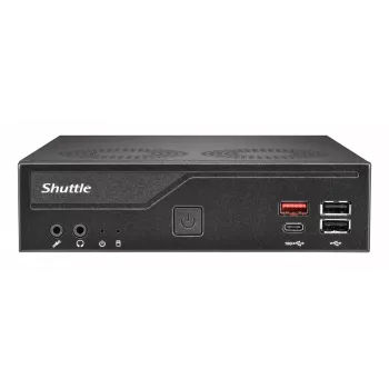 Barebone Shuttle slim DH810 Intel SO-DDR5 preto DH810 SHUTTLE