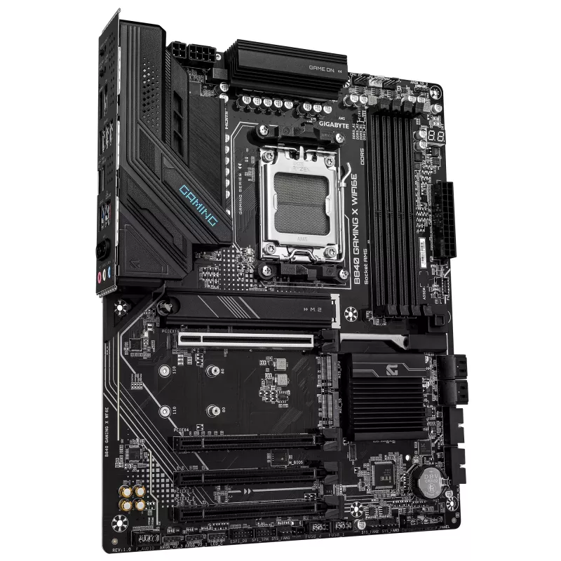 Placa principal GIGABYTE B840 GAMING X WIFI6E, AMD B840, Socket AM5, ATX