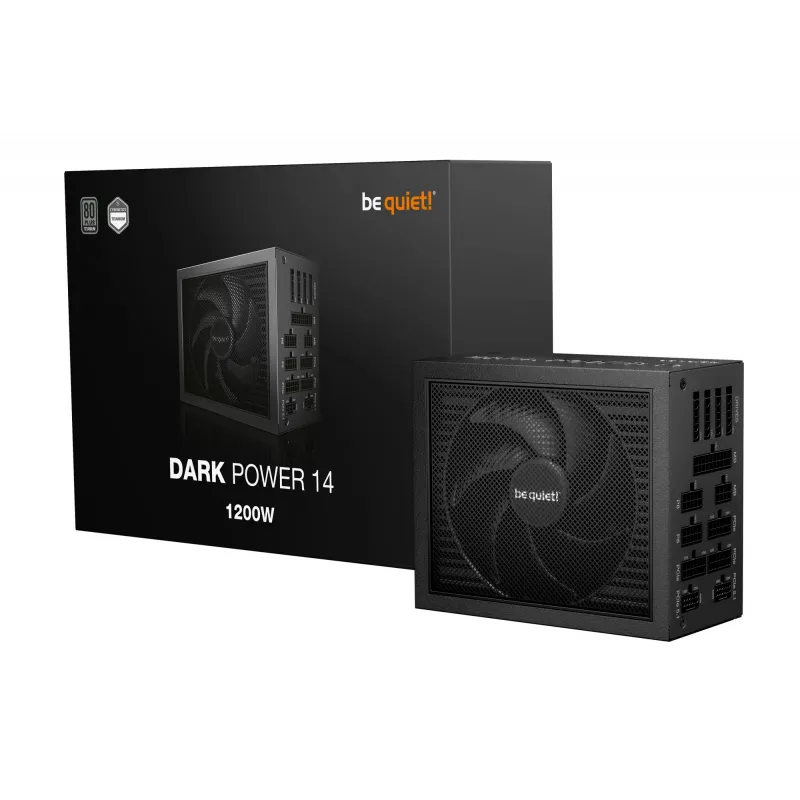 Fonte de alimentação be quiet! Dark Power 14 1200 W - 80 Plus Titanium 20+4 pin ATX ATX preta